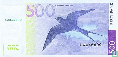Estonia 500 krooni  - Image 2
