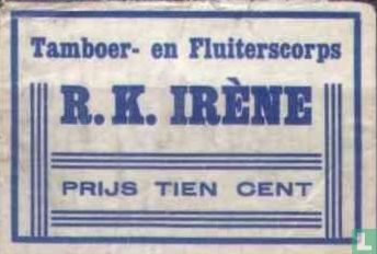 Tamboer- en Fluiterscorps R.K. Irène. - Afbeelding 1