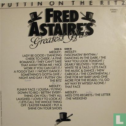 Astaire's greatest hits: Puttin' on the Ritz-Fred - Afbeelding 2