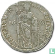 Deventer 1 gulden 1698 (type 1 - TVEMVK) - Afbeelding 1