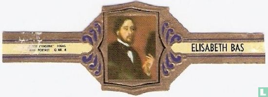 Degas Man Portret - Afbeelding 1