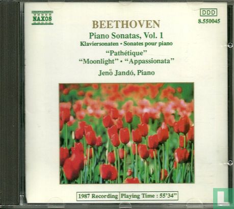 Beethoven, Ludwig van: Piano Sonatas Moonlight, Appassionata & Pathétique - Afbeelding 1