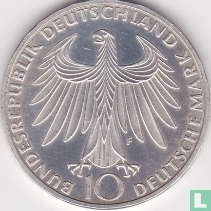Duitsland 10 mark 1972 (F) "Summer Olympics in Munich - Athletes" - Afbeelding 2