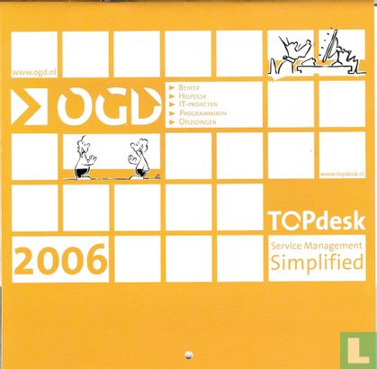 OGD kalender 2006 - Image 1