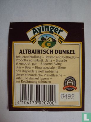 Ayinger Altbairisch Dunkel - Image 2