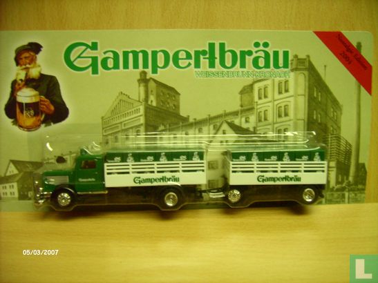 Man 'Gampertbräu' truck