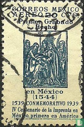 400 ans 1ère société d'impression à Mexico