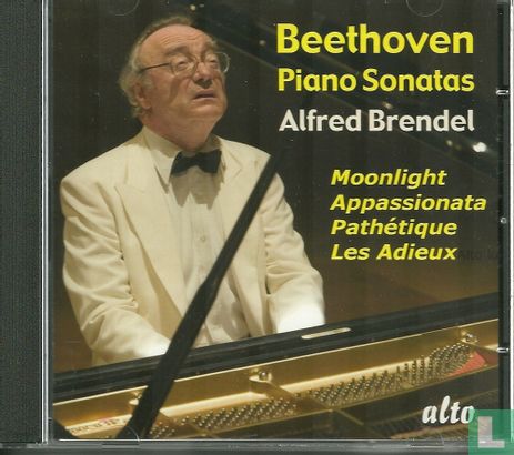 Piano Sonatas Moonlight, Appassionata, Pathétique & Les Adieux - Afbeelding 1