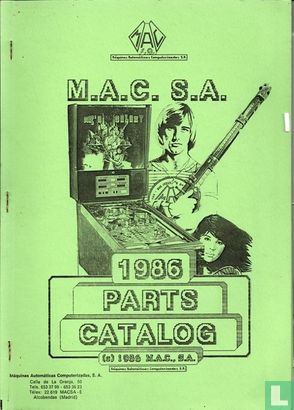 Mac S.A. Parts Catalog - Bild 1