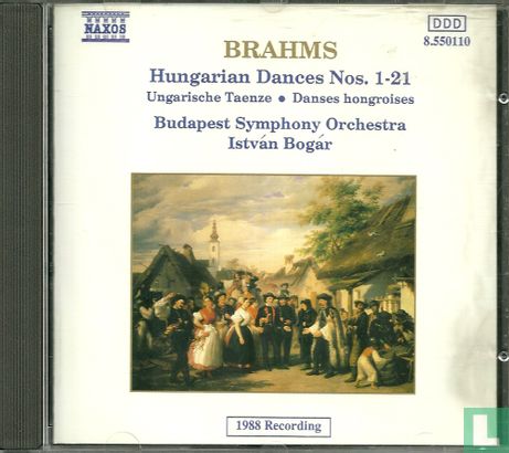 Brahms, Johannes: Hungarian Dances Nos 1-21 - Afbeelding 1