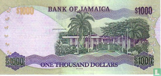 Jamaïque 1.000 Dollars 2010 - Image 2