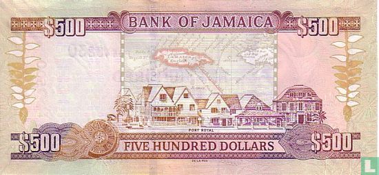 Jamaïque 500 Dollars 2007 - Image 2