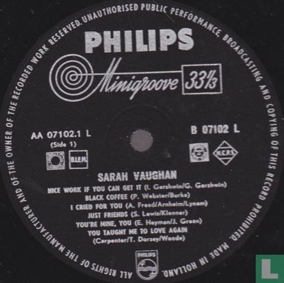 Sarah Vaughan  - Afbeelding 3