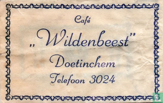 Café "Wildenbeest" - Bild 1