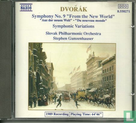 Dvorak, Antonin: Symphony No. 9  -  Symphonic variations - Image 1