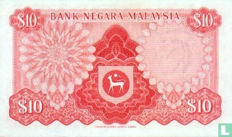 Malaisie 10 Ringgit ND (1972) - Image 2