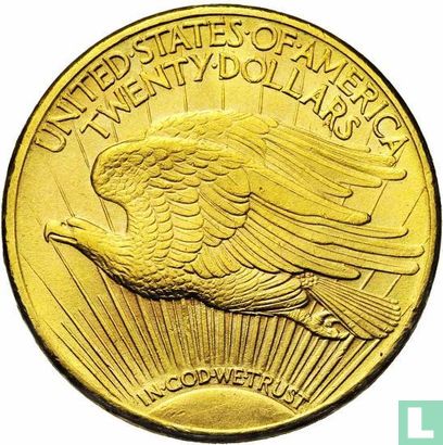 Verenigde Staten 20 dollars 1910 (D) - Afbeelding 2