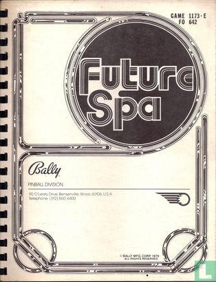 Future Spa 1173-E Manual FO-642 - Image 1