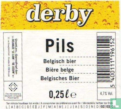 Derby Pils (tht 04)