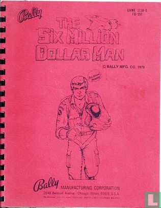 The Six Million Dollar Man 1138-E Manual FO-593 - Image 1