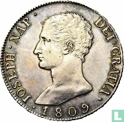 Espagne 20 reales 1809 - Image 1