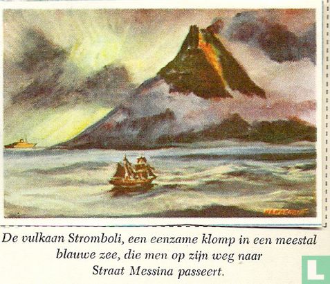 De vulkaan de Stromboli