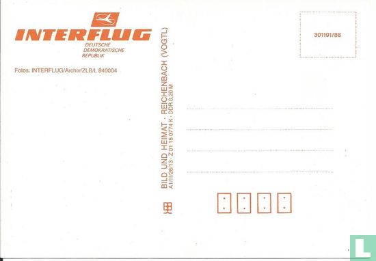 Interflug - Flotte (4-Bild-Karte) - Afbeelding 2