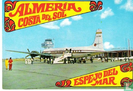 Transeuropa - Douglas DC-7 / Airport Almeria