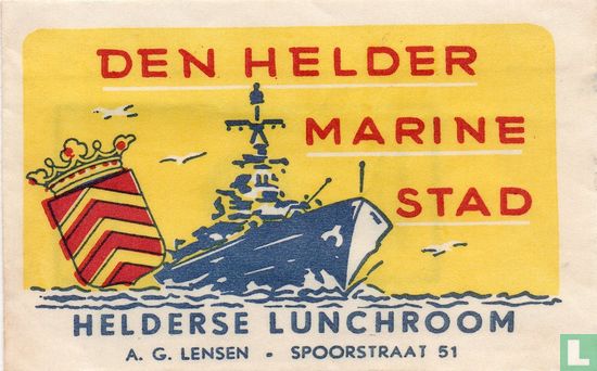 Den Helder Marine Stad Helderse Lunchroom - Afbeelding 1
