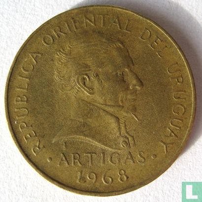 Uruguay 5 pesos 1968 - Image 1