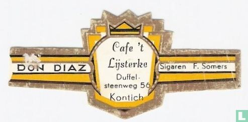 Cafe 't Lijsterke Duffel-steenweg 56 Kontlich - Sigaren F.Somers - Bild 1