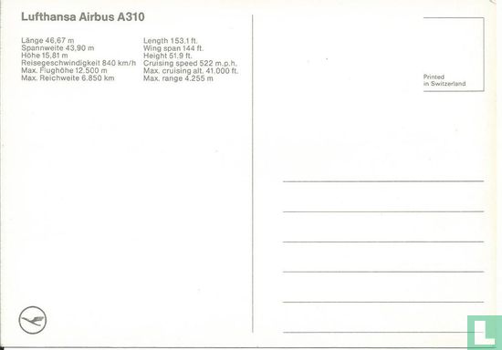 Lufthansa - A310 (01) - Bild 2