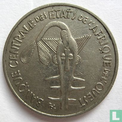 États d'Afrique de l'Ouest 100 francs 1971 - Image 2