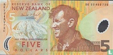 Nieuw-Zeeland 5 Dollars - Afbeelding 1