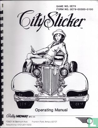 City Slicker Operating Manual 0E79-00300-0100 - Image 1