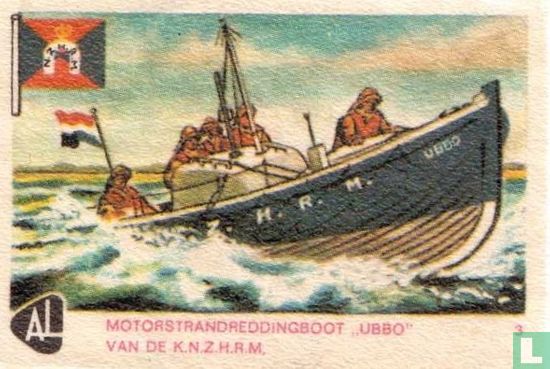 Motorstrand reddingsboot  UBBO