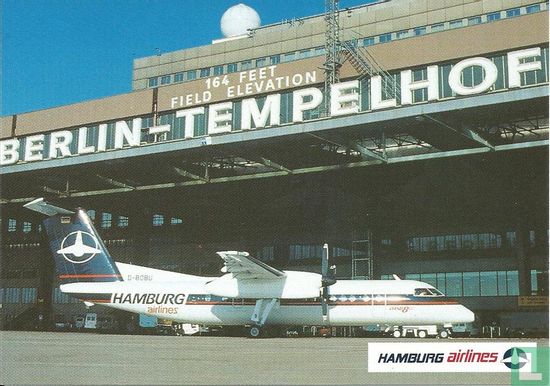 Hamburg Airlines - DeHavilld DHC-8 - Image 1