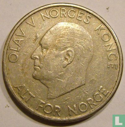 Noorwegen 5 kroner 1966 - Afbeelding 2
