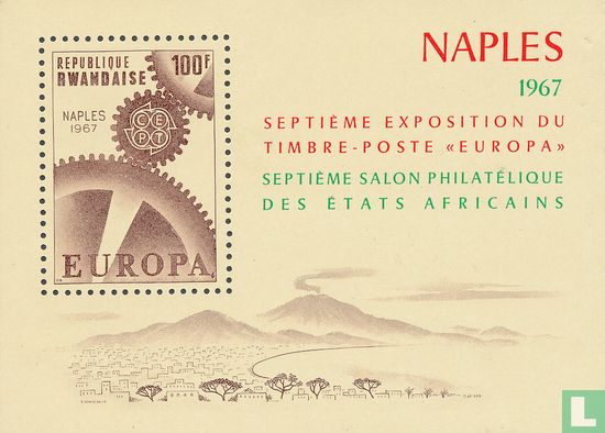 Briefmarkenausstellung in Neapel 