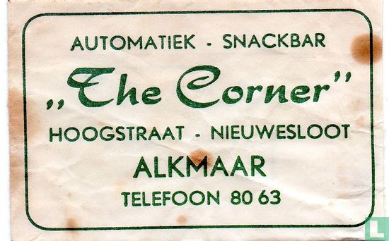 Automatiek Snackbar "The Corner" - Afbeelding 1