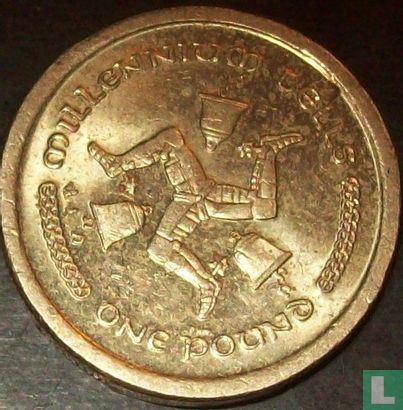 Isle of Man 1 pound 2000 - Image 2
