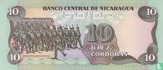 Nicaragua 10 Cordobas - Afbeelding 2
