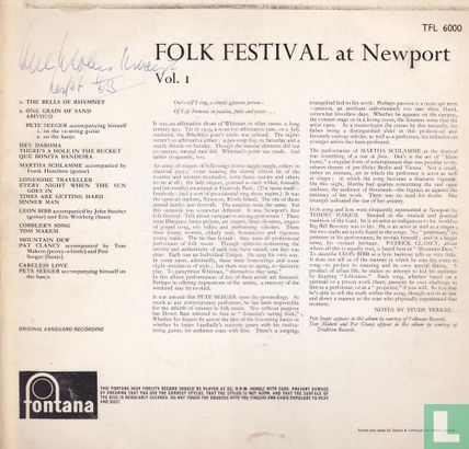 Folk Festival at Newport Vol. 1  - Afbeelding 2