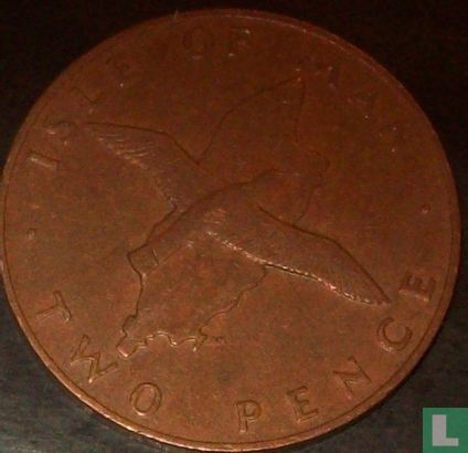 Man 2 pence 1978 (brons) - Afbeelding 2