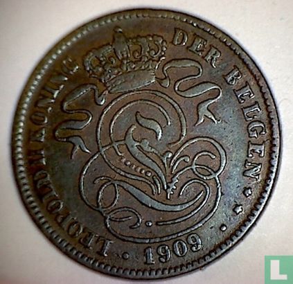 België 2 centimes 1909 (NLD) - Afbeelding 1