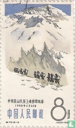 Chinesische Bergsteigen Leistungen