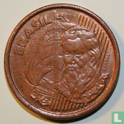 Brésil 1 centavo 2003 - Image 2
