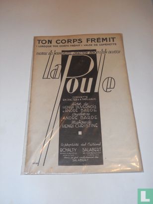 "Ton Corps Frémit"  - Afbeelding 1