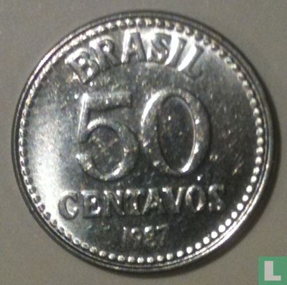 Brazil 50 centavos 1987 - Image 1