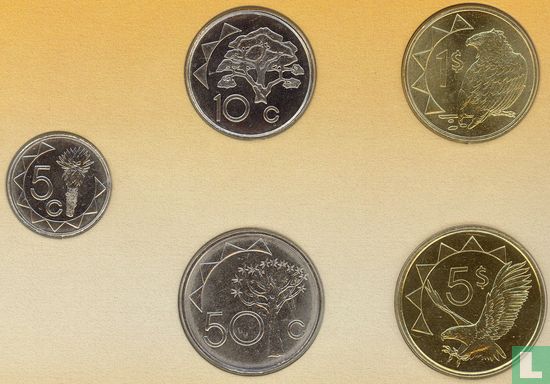 Namibia combination set "Coins of the World" - Image 2
